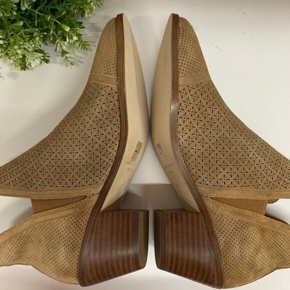 $350 Sigerson Morrison Belle Ankle Boot Terra Suede 37EU 7US - Picture 7 of 10